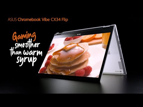 Smooth Gaming with the ASUS Chromebook Vibe CX34 Flip