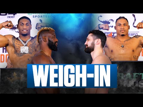 Jared anderson vs ryad merhy | efe ajagba vs guido vianello | weigh-in highlights