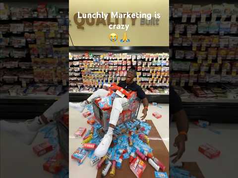 Lunchly Marketing Is Crazy #lunchly #mrbeast #ksi #loganpaul #viral