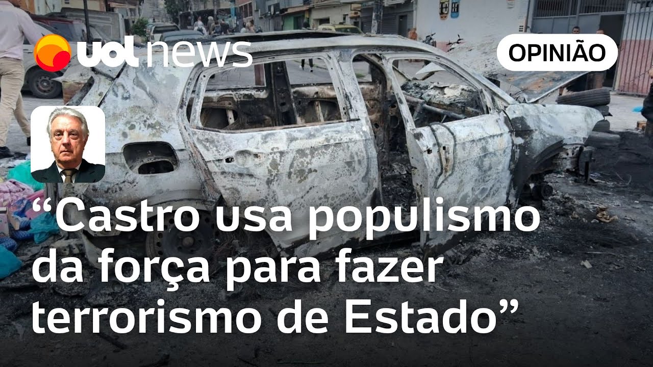 Operação com mais de 100 mortes é terrorismo de Estado feito por Cláudio Castro | Maierovitch  TV Online Operação com mais de 100 mortes é terrorismo de Estado feito por Cláudio Castro | Maierovitch