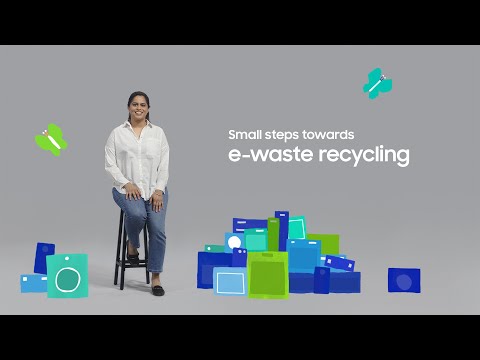 Small steps towards e-waste recycling l Samsung