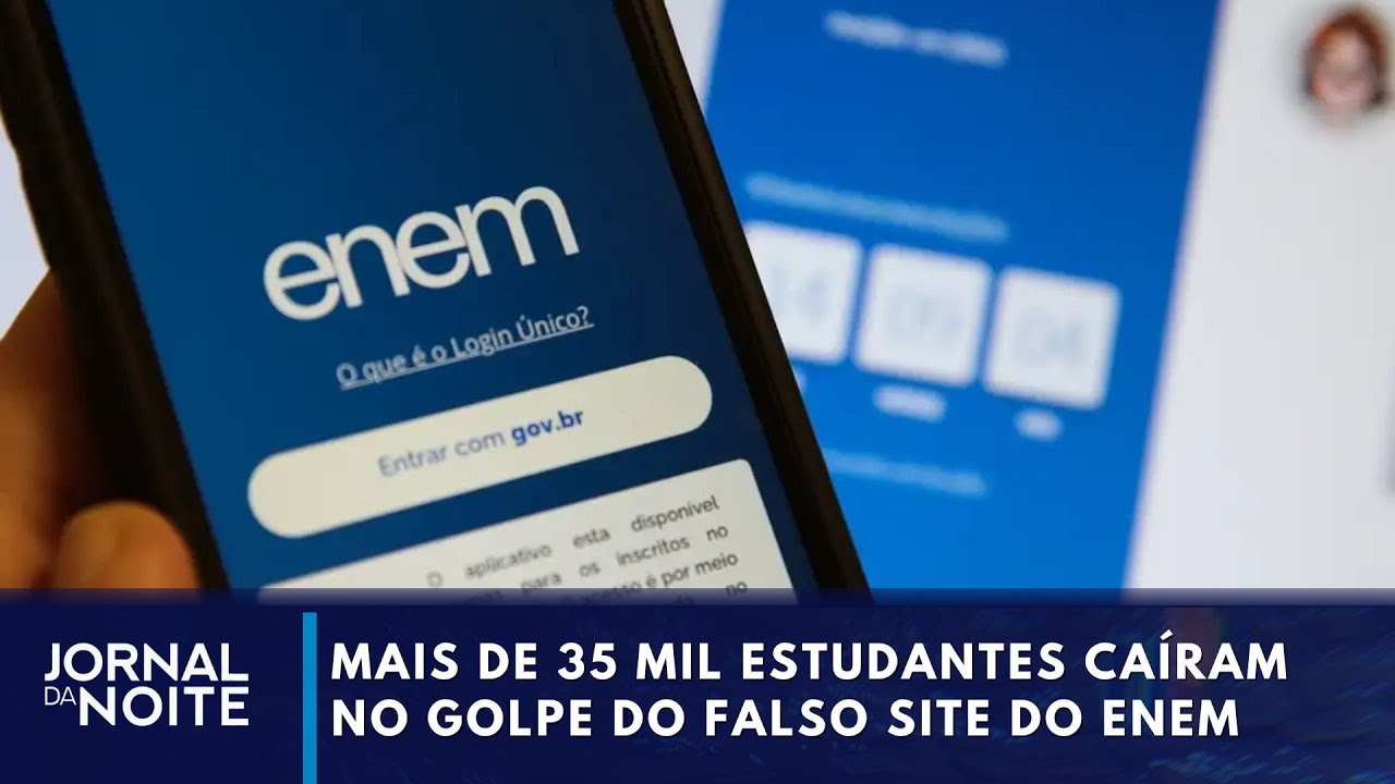 PF investiga criminosos que arrecadaram mais de R$ 3 milhões com sites falsos do Enem