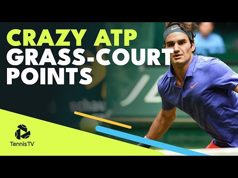 Crazy ATP Grass-Court Tennis Points!