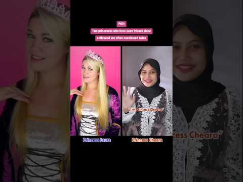 #pov 2 princesses who have been friends since child are considered twins... (duet: @itslauraliz)