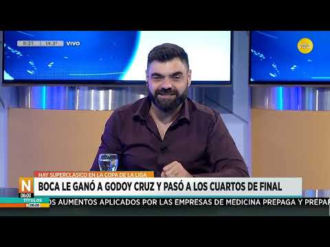 Copa de la Liga: Boca le ganó a Godoy Cruz y pasó a los cuartos de final ?N8:00? 17-04-24