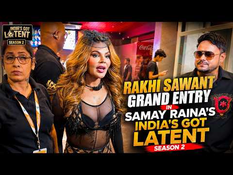 Rakhi Sawant Steals the Show at India's Got Latent Season 2 | Samay Raina 😍