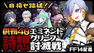 【FF14】詩想エミネントグリーフQ40攻略 Day6【ピルグリム・トラバース】