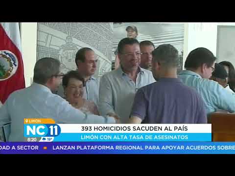 Presidente Chaves y autoridades se reunieron en Pococí