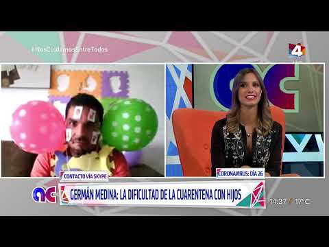 Algo Contigo - Germán Medina le pone humor a la cuarentena
