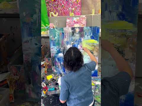 「アート」Stylish #art #artist #パフォーマンスアート #抽象画