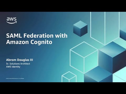 Amazon Cognito: SAML federation, IdP-initiated Login, and SAML Encryption