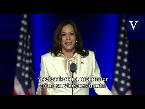 Kamala Harris aboga por no ser la última mujer en la vicepresidencia de Estados Unidos