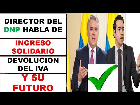 director del DNP Luis Alberto Rodríguez, habla de los programas del GOBIERNO, Y SU FUTURO