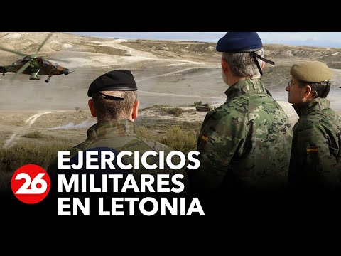 Ejercicios militares de la OTAN en Letonia