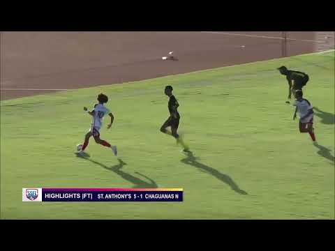 St. Anthony's College dismiss Chaguanas North Sec 5-1 in T&T SSFL Intercol National QF | Match HL