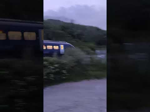 Southeastern Class 395 'Javelin' passing at high speed between Folkestone and Dover