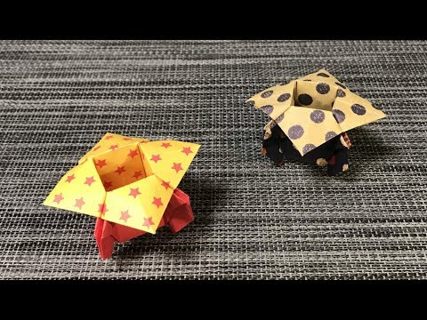 Origami Box with legs