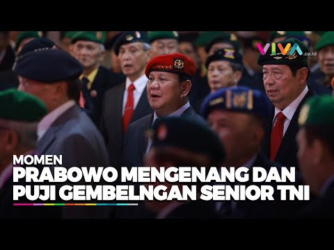 Hadiri Reuni Alumni Akabri, Prabowo Sanjung Gemblengan Senior di TNI
