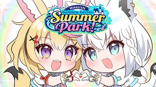【#ホロ鯖サマーパーク】フブキ！！一体ステージはどうなった！！！？マイクラだ！！！！【尾丸ポルカ/ホロライブ】