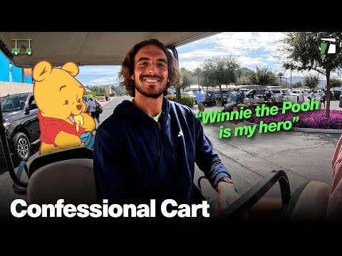 Stefanos Tsitsipas talks Winnie the Pooh, alien invasions & recurring dreams | CONFESSIONAL CART '24