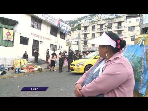 Quito: Delincuentes colocaron más de 100 explosivos en la UPC de San Roque
