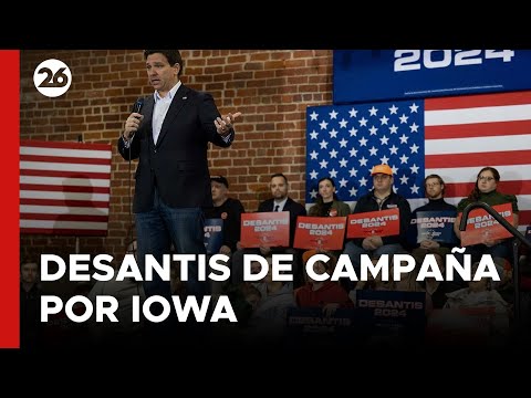 EEUU | Ron DeSantis de campaña en Iowa