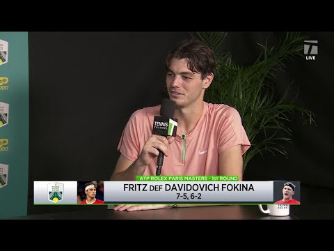 INTERVIEW: T.Fritz; Paris 1R Win