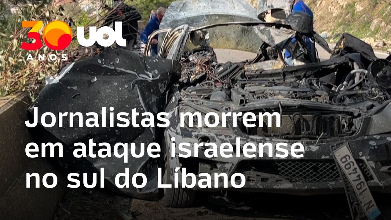 Três jornalistas morrem em ataque israelense no sul do Líbano