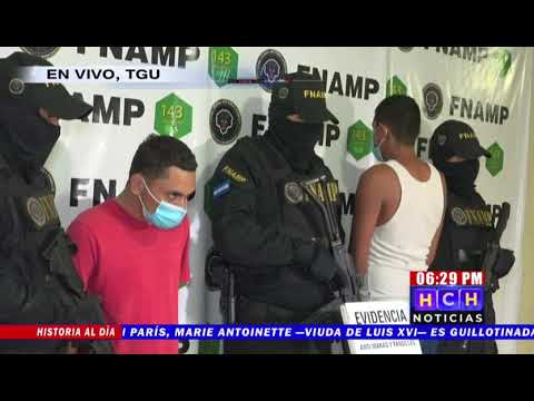 Supuestos gatillero de la pandilla 18 son los capturados en Calpules ,según la FNAMP