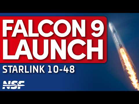 SpaceX Falcon 9 launches Starlink 10-48