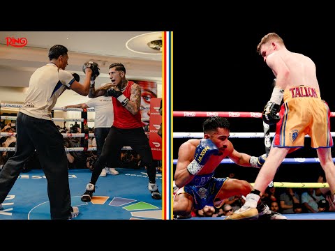 EXCITING FIGHTS & ELETRIC ATMOSPHERE! 🔥 | Canelo vs Crawford Workout Day Recap