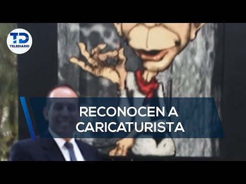 Reconocen a caricaturista lagunero; sus ilustraciones de Cantinflas marcaron época