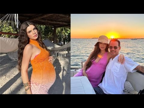 Nadia Ferreira, esposa de Marc Anthony, celebra su baby shower en Miami