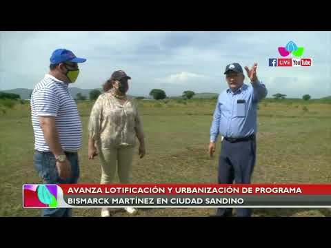 Avanza lotificación y urbanización de programa Bismarck Martínez en Ciudad Sandino