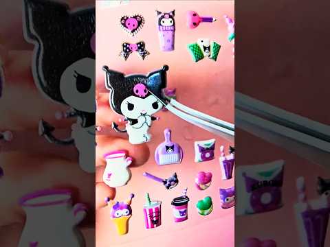 Sanrio Kuromi stickers DIY