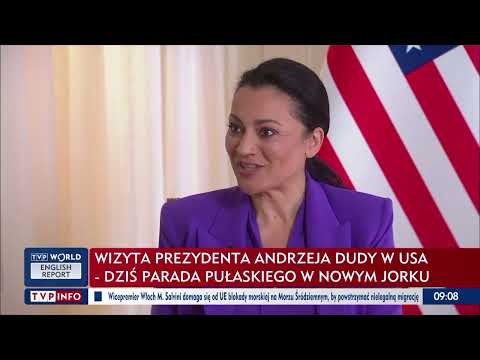 Prezydent RP Andrzej Duda z wizytą w USA. Wywiad.