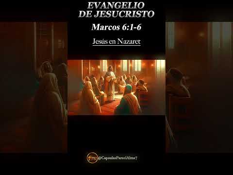 EVANGELIO DE HOY Domingo 7 de Julio 2024 ? Jesu?s en Nazaret Marcos 6, 1-6 #EvangelioDeHoy