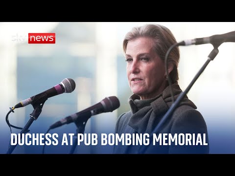 Duchess at Birmingham pub bombing memorial as families renew inquiry plea on 50th anniversary