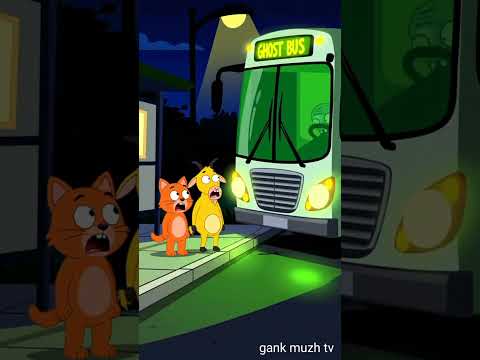ghost bus #cartoon #tilesgop #funny #animation #sprunki