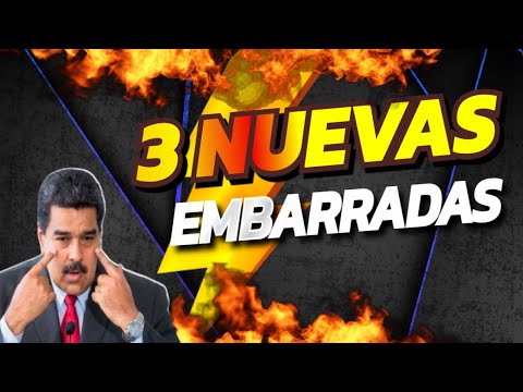 ?  SÉPALO Estas SON Las 3 Nuevas EMBARRADAS De Nicolás Maduro ENTÉRATE