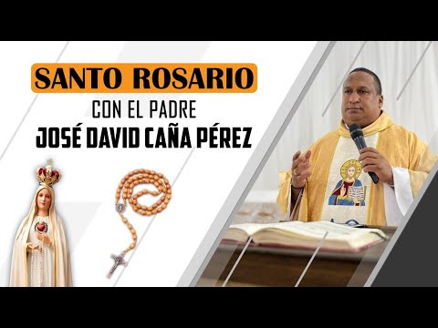 Rosario con el padre Caña, Domingo Señor de los Milagros.