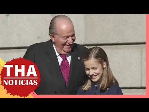 La relevante frase exacta que el rey emérito Juan Carlos dijo a la princesa Leonor en su visita a...