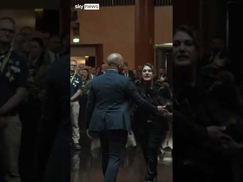 'You are not my King' - Australian senator