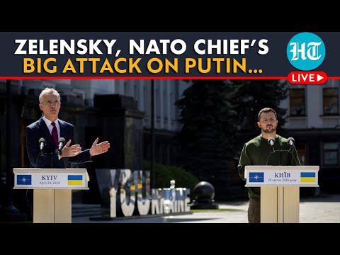 LIVE | Ukrainian President Zelensky & NATO Chief Stoltenberg Address Media On Russia War