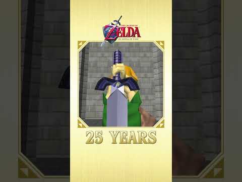 The Legend of Zelda: Ocarina of Time – 25th anniversary in Europe #Shorts