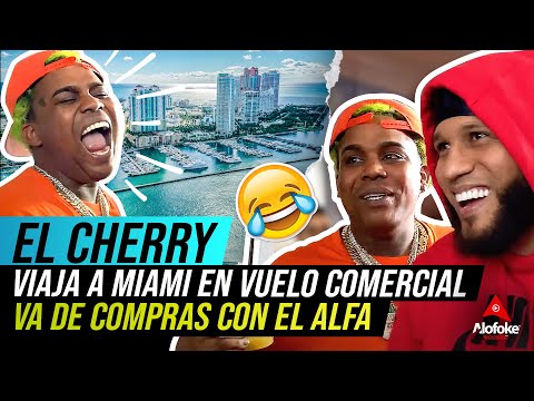 EL CHERRY SCOM VIAJA A MIAMI EN VUELO COMERCIAL / SE VA DE COMPRAS CON EL ALFA  A TIENDAS DE LUJOS