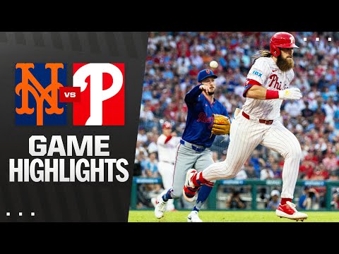 Mets vs. Phillies Game Highlights (6/21/25) | MLB Highlights