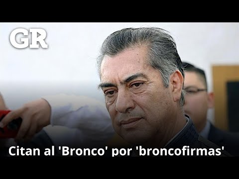 Citan al 'Bronco' por 'broncofirmas'