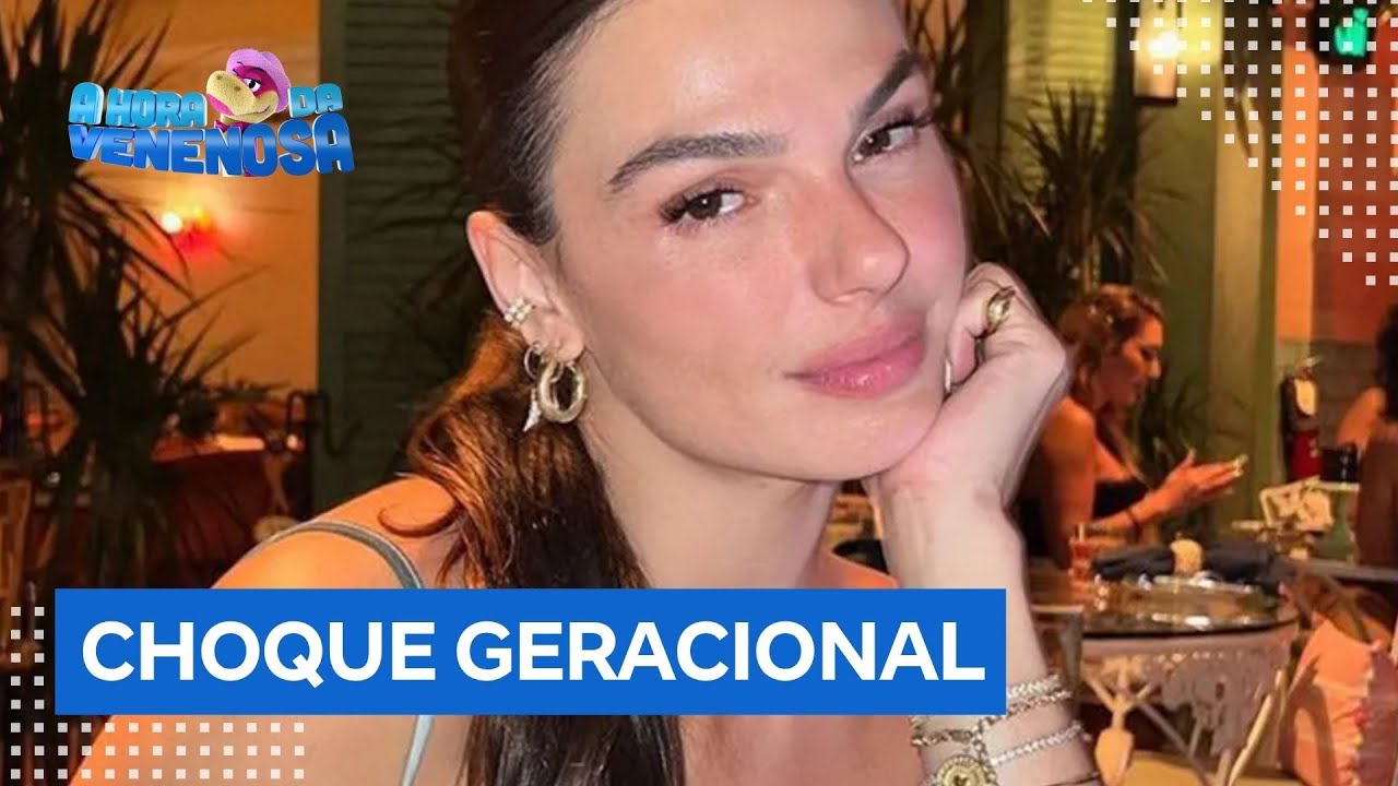 Isis Valverde sofre choque geracional ao descobrir apelido do filho de seis anos
