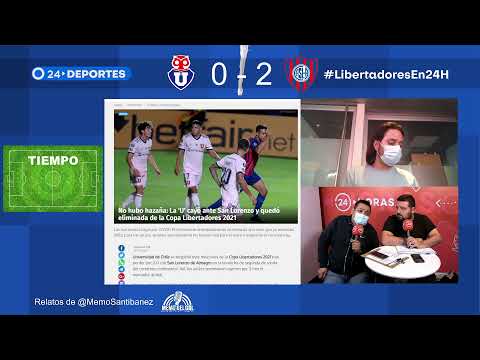 #LibertadoresEn24H | San Lorenzo vs Universidad de Chile - Análisis del partido